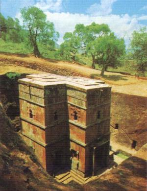 Iglesia en Lalibela